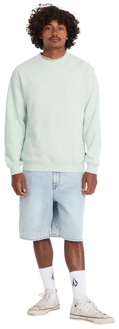 Volcom Single Stone Crew Pale Aqua - L 