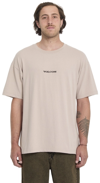 Volcom Stone Loose SS Tee Bark Brown - L 