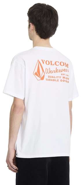Volcom Workwear SS Tee White Combo - L 
