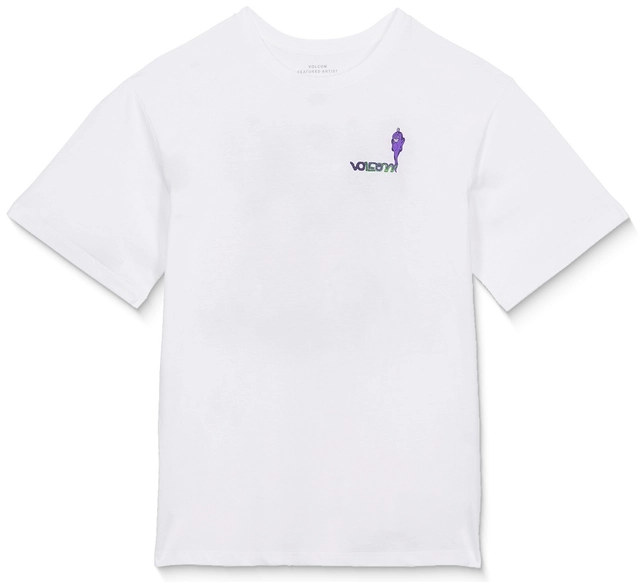 Volcom FA Ben Sanaire Tee 2 White - L/12år 