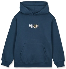 Volcom Watanite Pullover Dust Bowl Indigo - L/12år