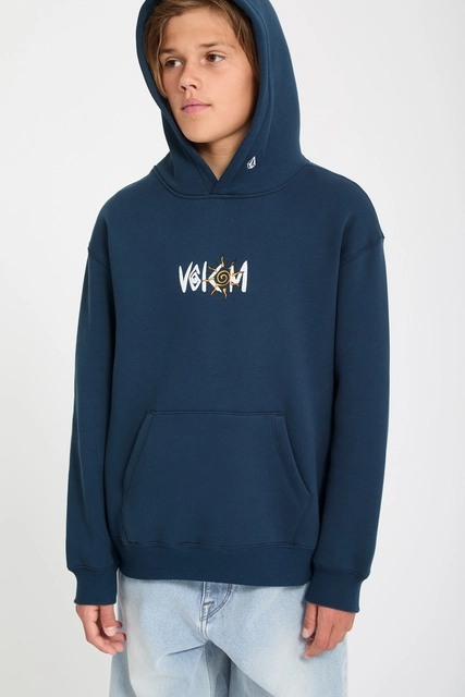 Volcom Watanite Pullover Dust Bowl Indigo - L/12år 