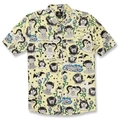 Volcom Surf Vitals Ozzy Woven Glimmer Yellow - S