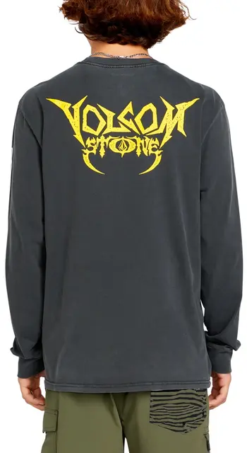 Volcom Hot Headed LS Tee Stealth - S 