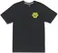Volcom Wing It SS Tee Washed Black Heather - S 